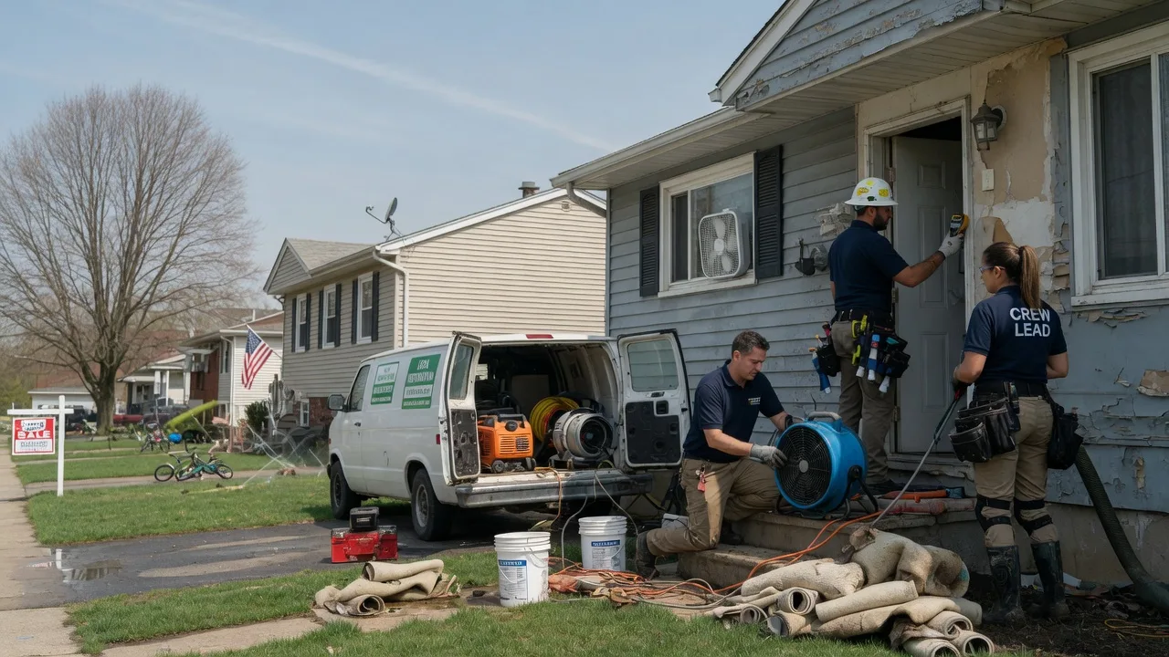 Flood Cleanup in Pyote, TX near me