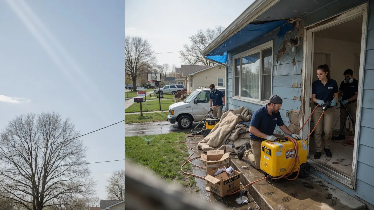 Basement Flood Cleanup in Pyote, TX near me